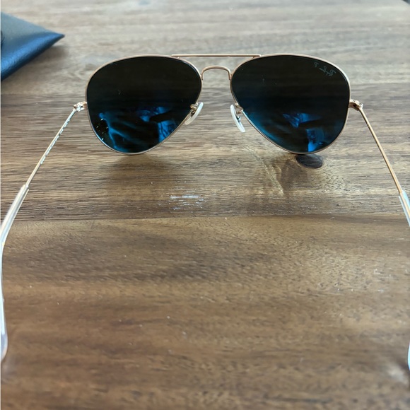 Ray ban polarized blue reflective aviators - Picture 8 of 8